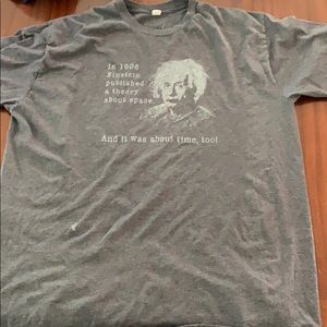 Einstein quoted shirt